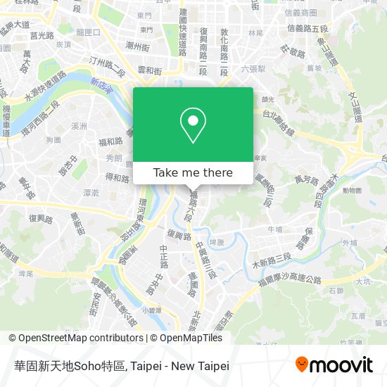 華固新天地Soho特區 map