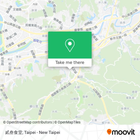 貳叁食堂 map