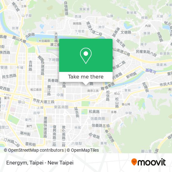 Energym map