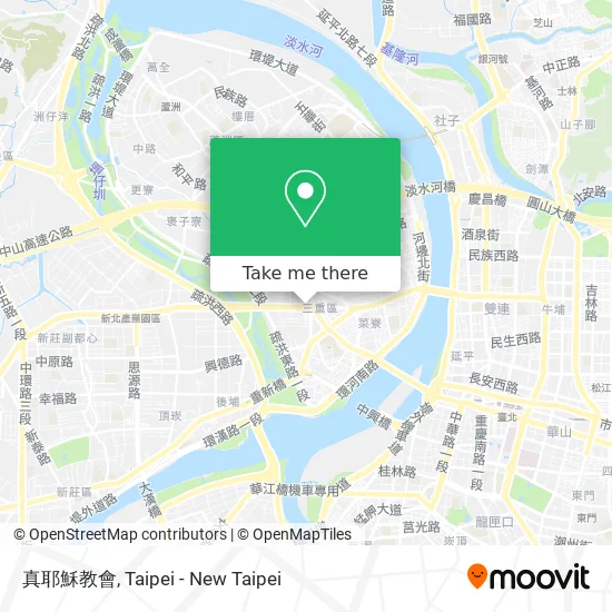 真耶穌教會地圖