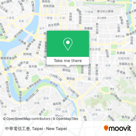 中華電信工會 map