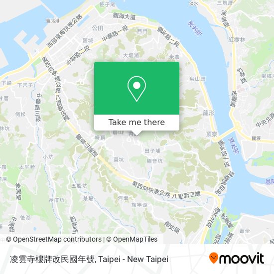 凌雲寺樓牌改民國年號地圖