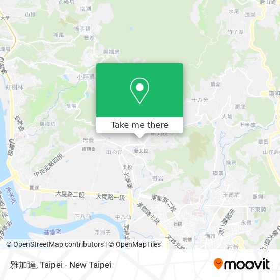 雅加達 map