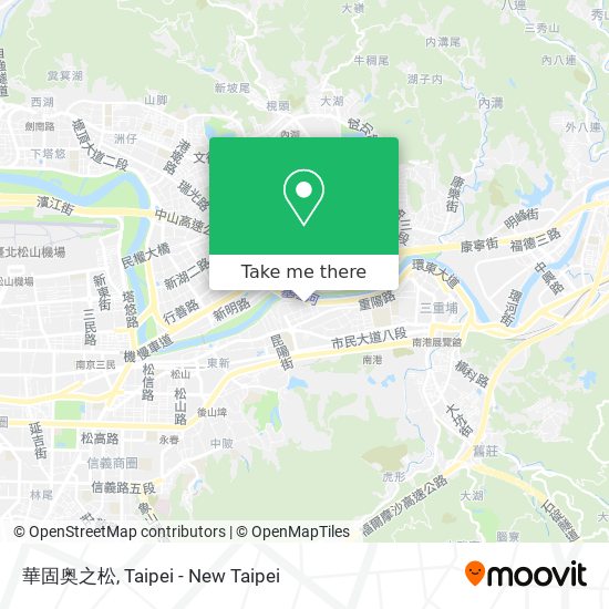 華固奥之松 map