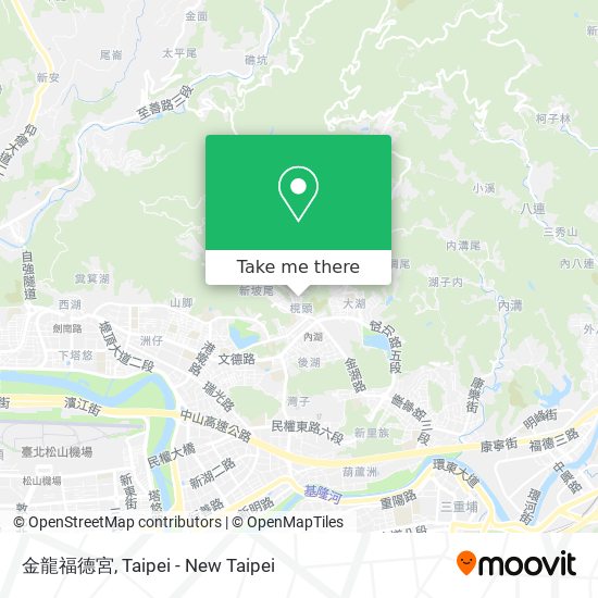 金龍福德宮 map