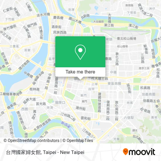 台灣國家婦女館地圖