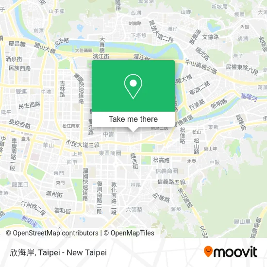 欣海岸地圖