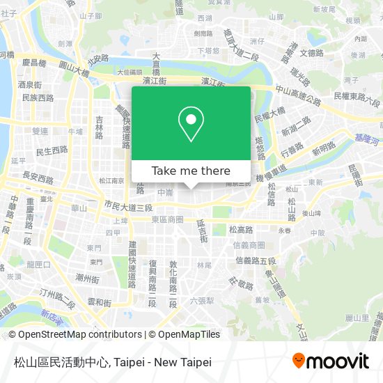 松山區民活動中心 map