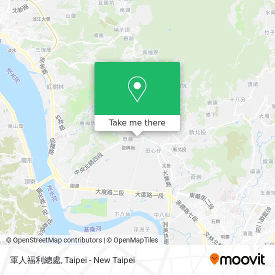 軍人福利總處 map