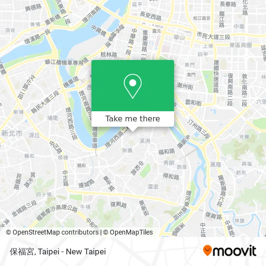 保福宮 map