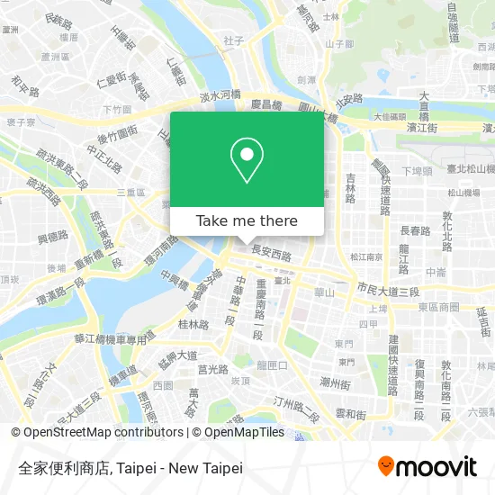 全家便利商店 map