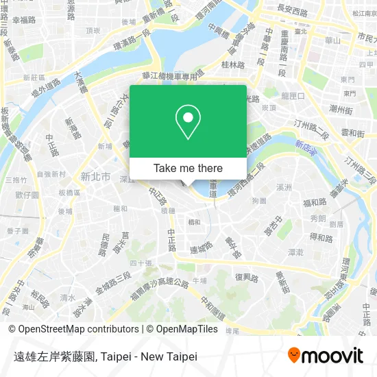 遠雄左岸紫藤園 map