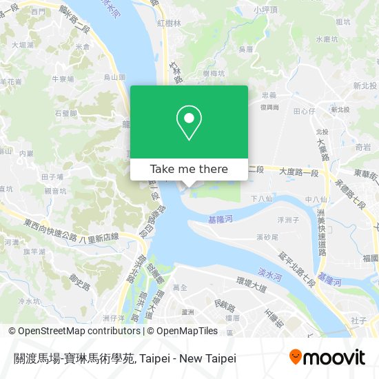 關渡馬場-寶琳馬術學苑 map