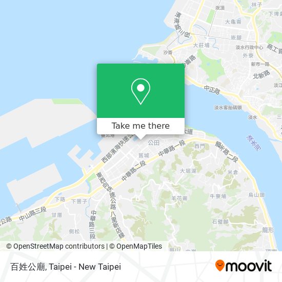 百姓公廟 map