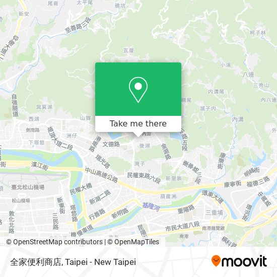 全家便利商店 map