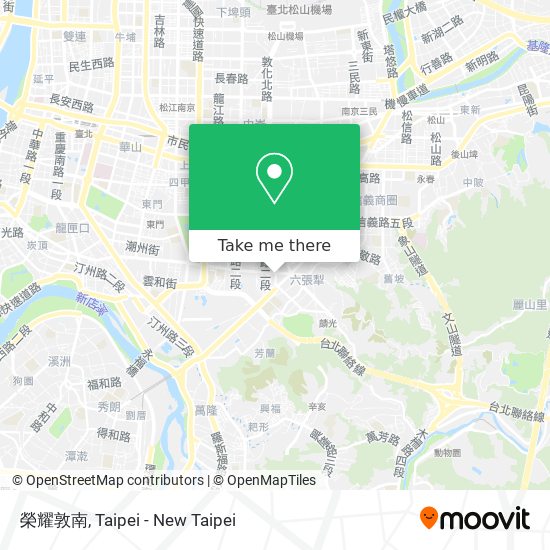 榮耀敦南 map