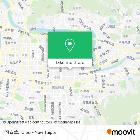 冠京華 map