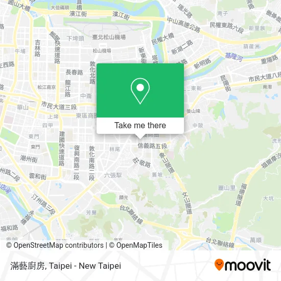 滿藝廚房地圖