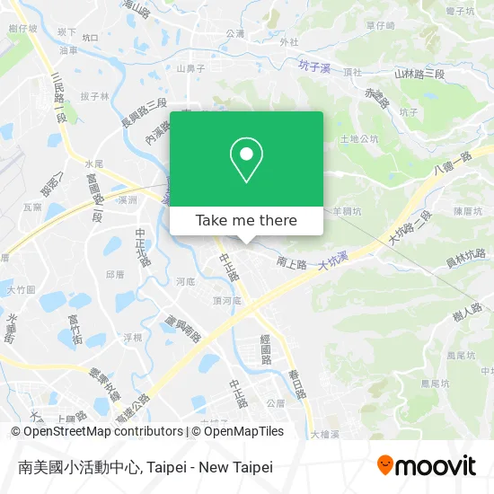 南美國小活動中心 map