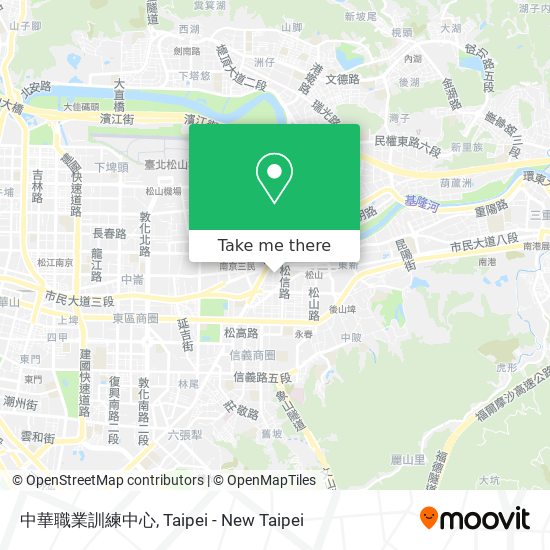 中華職業訓練中心 map