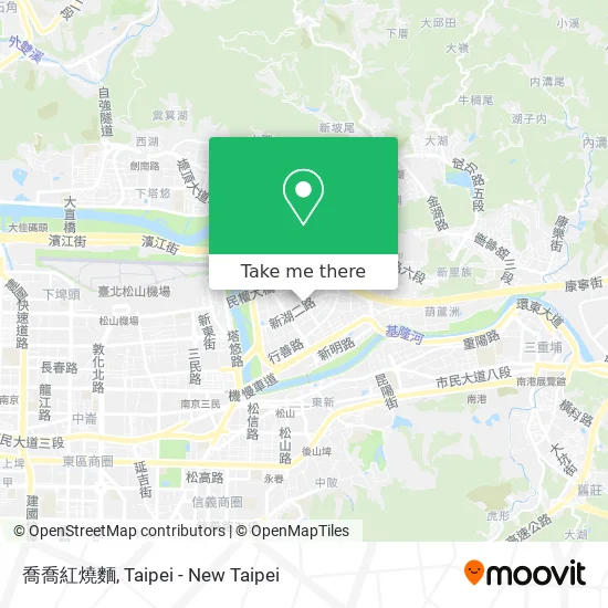 喬喬紅燒麵 map