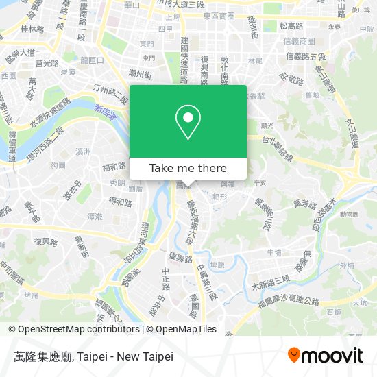 萬隆集應廟 map