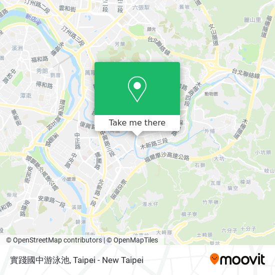 實踐國中游泳池 map