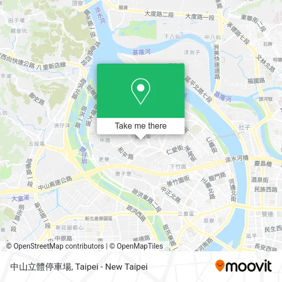 中山立體停車場地圖