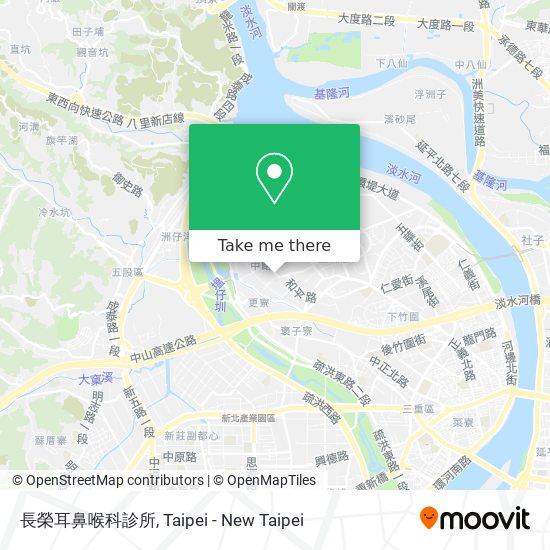 長榮耳鼻喉科診所 map