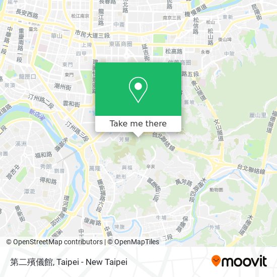 第二殯儀館 map