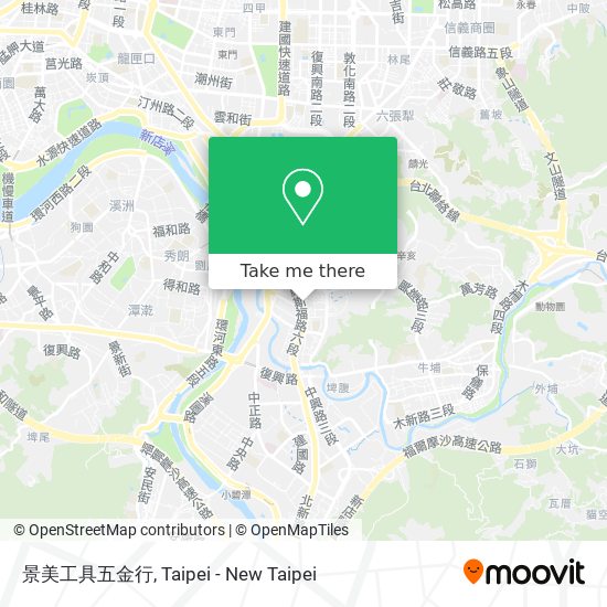 景美工具五金行 map