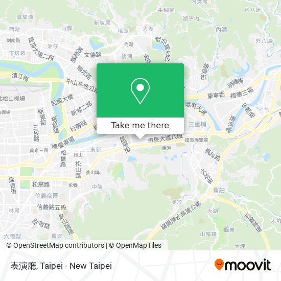表演廳地圖