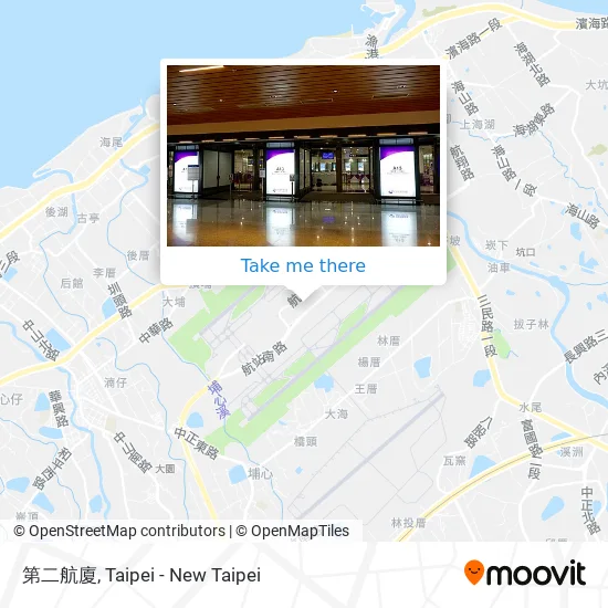 第二航廈 map