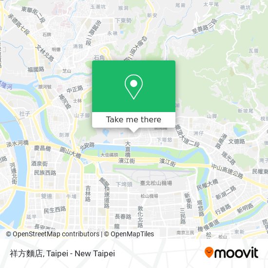 祥方麵店 map