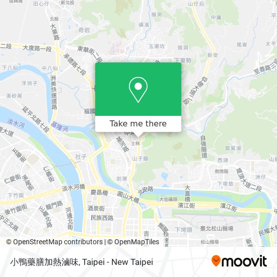 小鴨藥膳加熱滷味 map