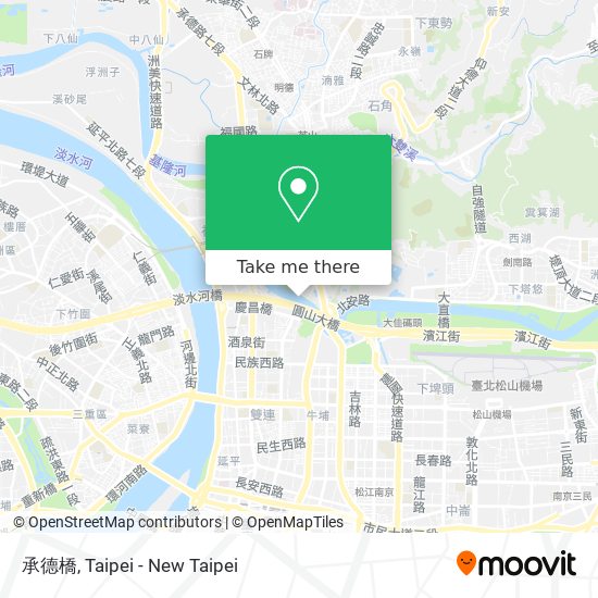 承德橋 map