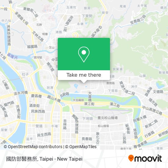 國防部醫務所 map