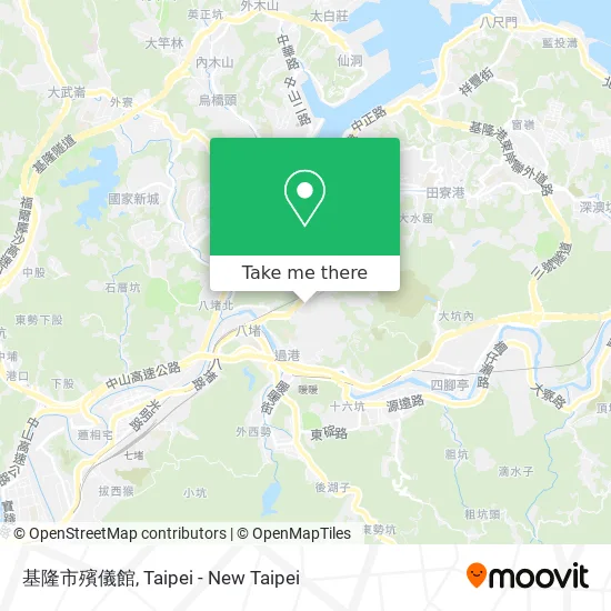 基隆市殯儀館 map