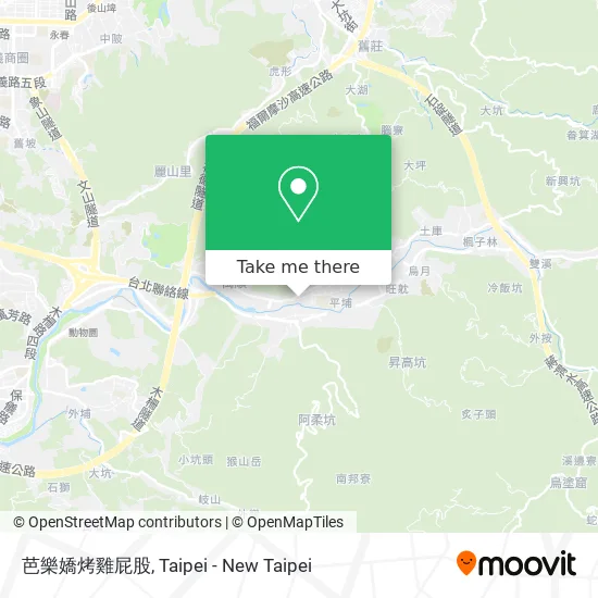 芭樂嬌烤雞屁股地圖