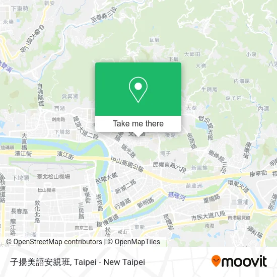 子揚美語安親班 map