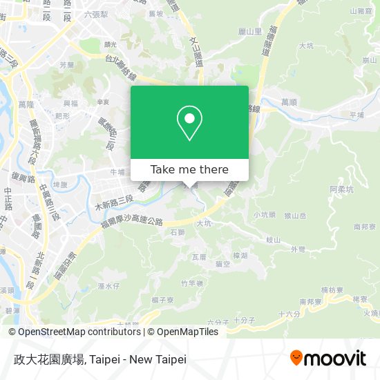 政大花園廣場 map