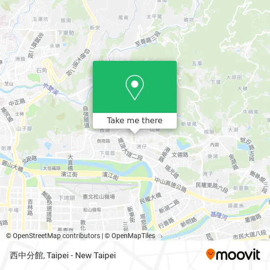 西中分館地圖