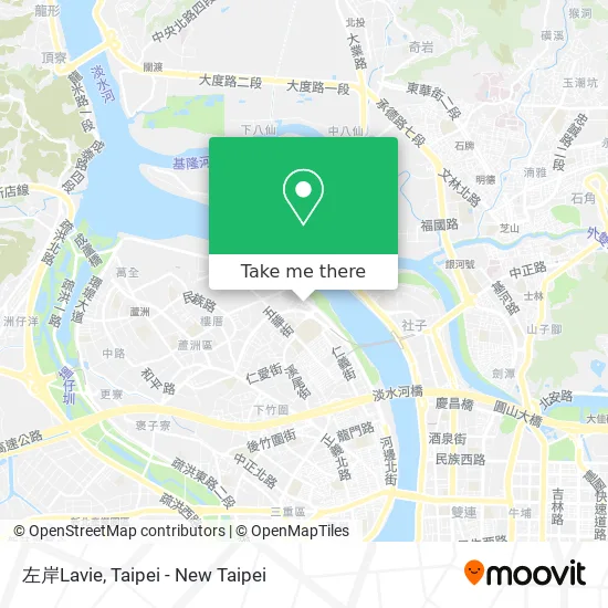 左岸Lavie map