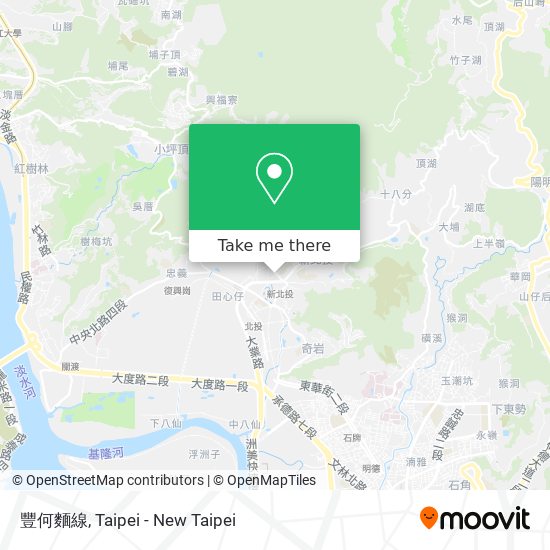 豐何麵線 map