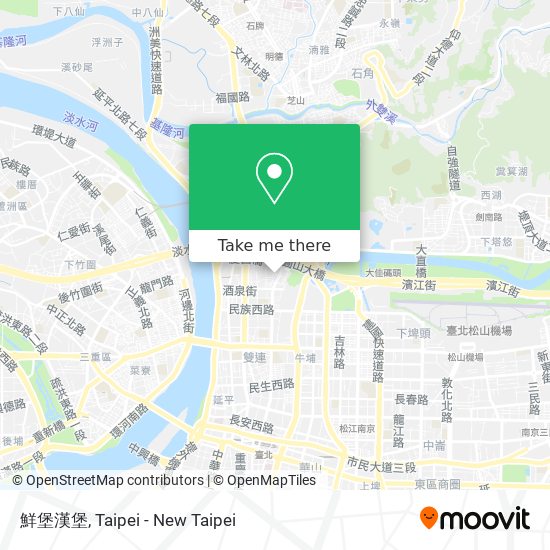 鮮堡漢堡地圖