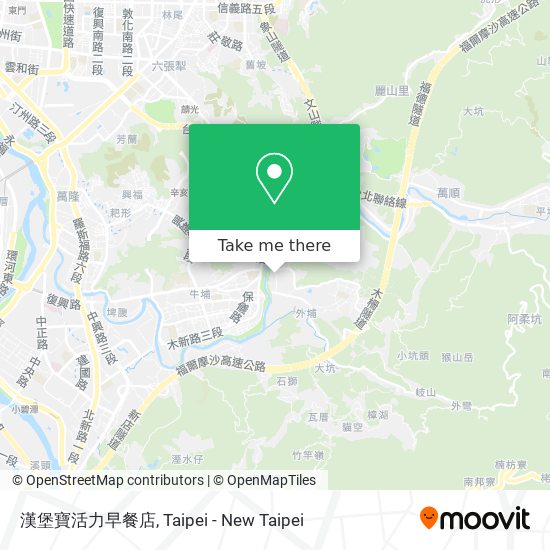 漢堡寶活力早餐店 map