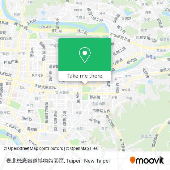 臺北機廠鐵道博物館園區 map