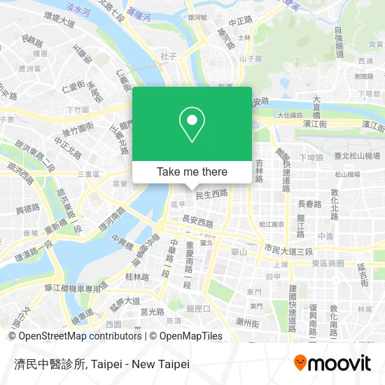濟民中醫診所地圖