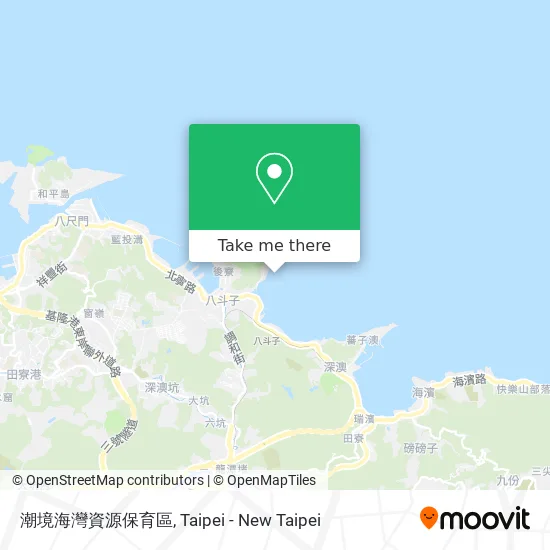 潮境海灣資源保育區 map