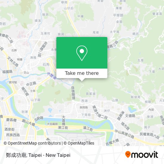 鄭成功廟 map